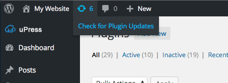Check for Plugin Updates