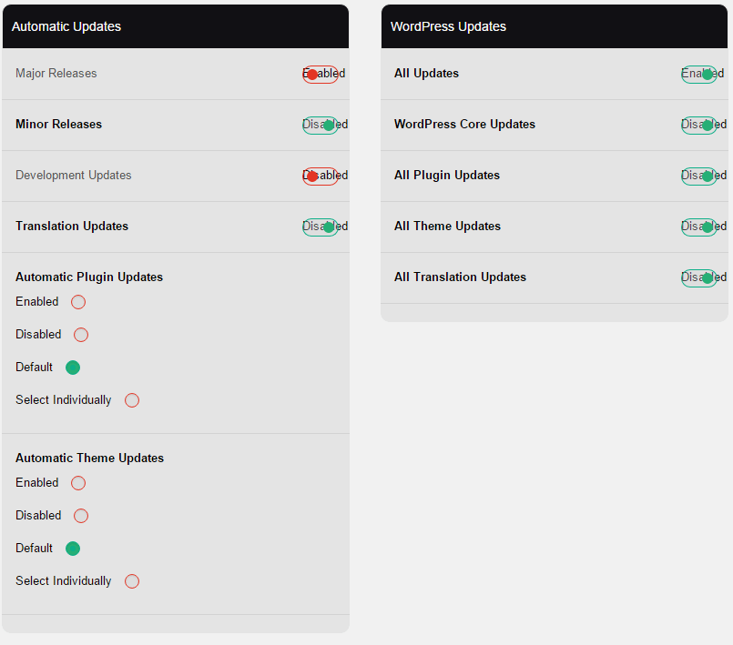 Easy Update Manager - Plugin